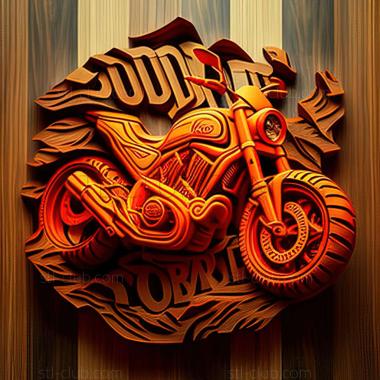 3D мадэль Ducati Scrambler Full Throttle (STL)